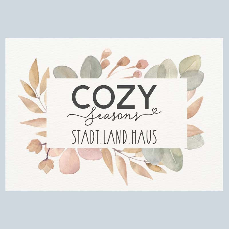 COZY Seasons Gutschein zum Ausdrucken